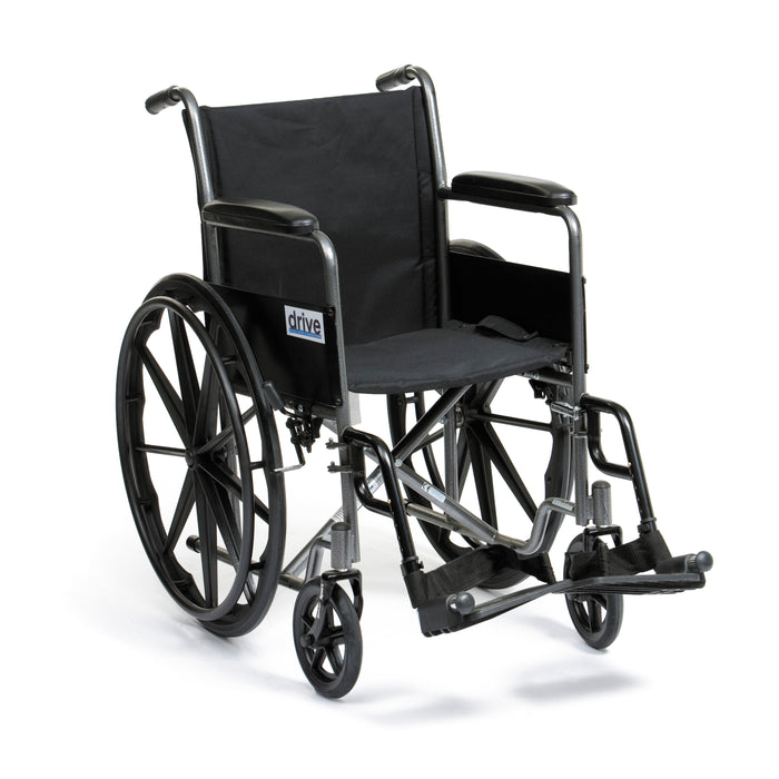 Steel Self Propelled Wheelchair - Drive DeVilbiss